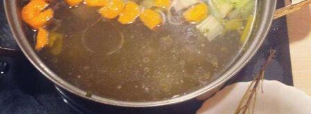 шотландский суп коки лики. Шаг 4