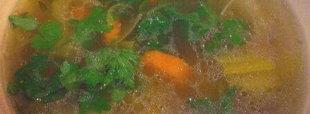 шотландский суп коки лики. Шаг 6