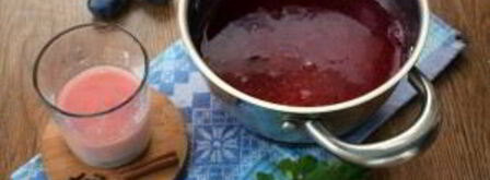 сливовый суп с ревенем. Шаг 4