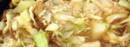 грибная солянка с рисом и капустой. Шаг 7