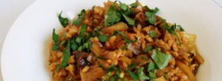 грибная солянка с рисом и капустой. Шаг 10