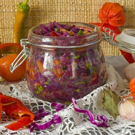 Рецепт овощная солянка на зиму