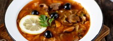 постная солянка из свежей капусты. Шаг 15