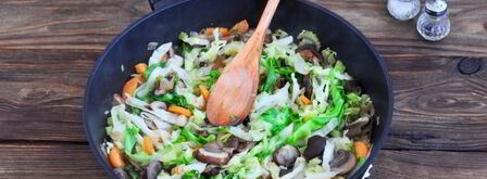 постная солянка из свежей капусты. Шаг 8