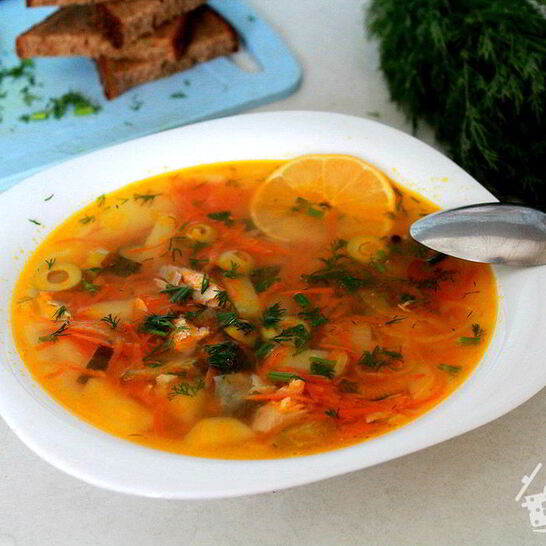 Рецепт рыбная солянка сборная