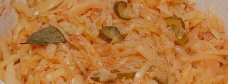 солянка из капусты с грибами. Шаг 3