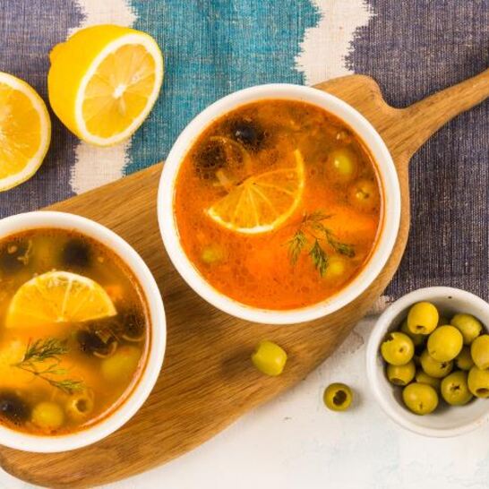 Рецепт солянка из семги