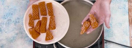 солянка из семги. Шаг 2