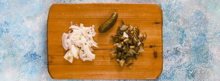 солянка из семги. Шаг 3