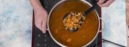 солянка из семги. Шаг 5