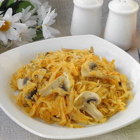 Рецепт солянка из свежей капусты с грибами