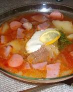 Солянка мясная
