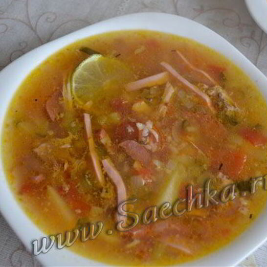 Рецепт солянка по-домашнему