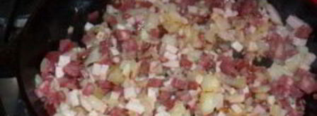 солянка с картошкой. Шаг 7