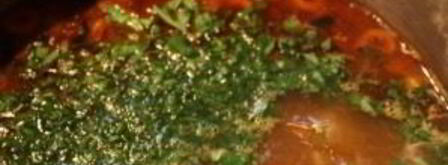 солянка с креветками. Шаг 19