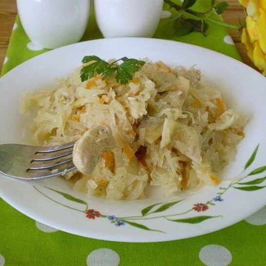 Рецепт солянка с курицей и капустой