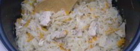 солянка с курицей и капустой. Шаг 6