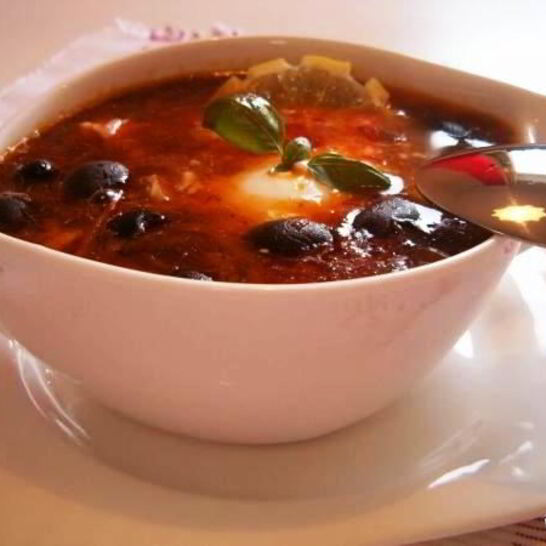 Рецепт солянка в мультиварке колбасная