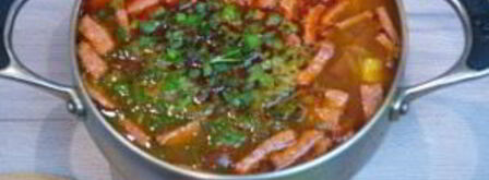 суп солянка сборная мясная. Шаг 10