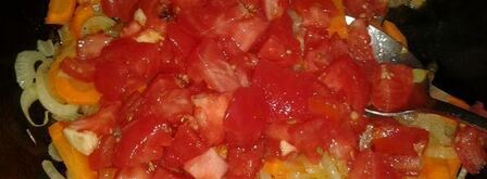 суп из баранины с помидорами и рисом. Шаг 4