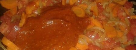 суп из баранины с помидорами и рисом. Шаг 5