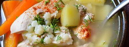 суп из куриной грудки. Шаг 10