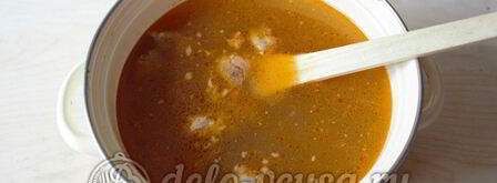 суп-лапша с мясом. Шаг 6