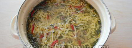 суп-лапша с мясом. Шаг 9