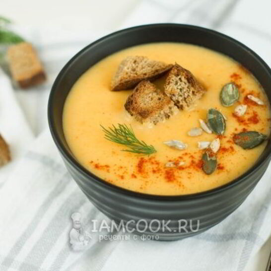 Рецепт картофельный суп-пюре с корнем сельдерея