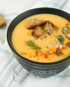 Картофельный суп-пюре с корнем сельдерея