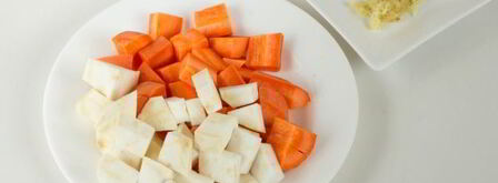 картофельный суп-пюре с корнем сельдерея. Шаг 5