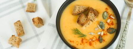 картофельный суп-пюре с корнем сельдерея. Шаг 10