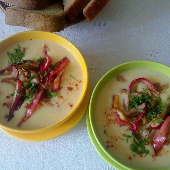 Рецепт картофельный суп-пюре