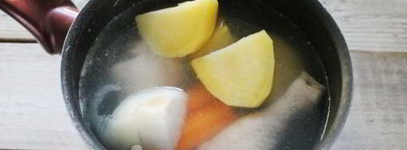 куриный суп-пюре с тыквой. Шаг 7