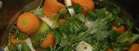 морковный суп-пюре с кориандром. Шаг 5