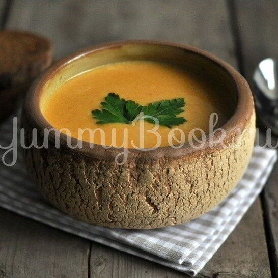 Рецепт морковный суп-пюре со сливками