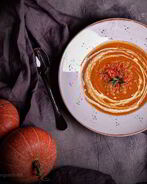 Острый тыквенный суп-пюре
