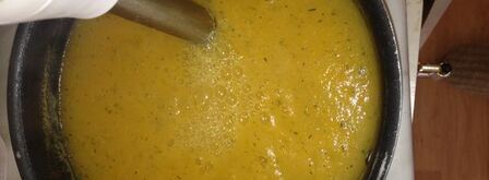 овощной суп-пюре со сливками. Шаг 2