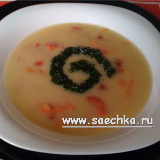 Рецепт постный суп-пюре из печеных овощей