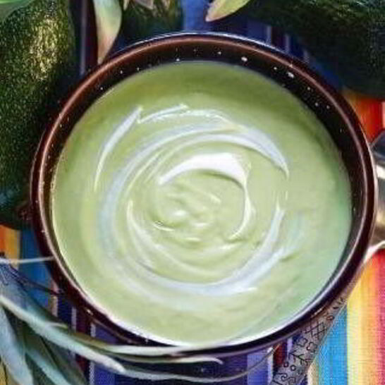 Рецепт суп-пюре из авокадо с кабачком