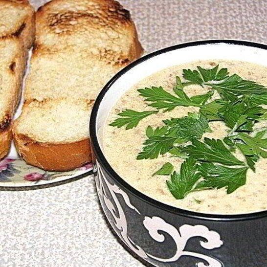 Рецепт суп-пюре из белых грибов в блендере