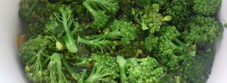 суп-пюре из брокколи с сырным сливочным соусом. Шаг 2