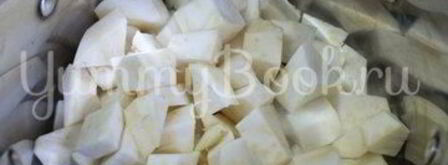 суп-пюре из корня сельдерея и картофеля. Шаг 2