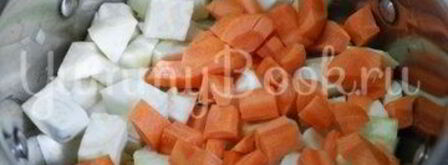 суп-пюре из корня сельдерея и картофеля. Шаг 3