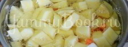 суп-пюре из корня сельдерея и картофеля. Шаг 5