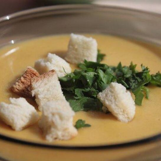 Рецепт суп-пюре из красной чечевицы