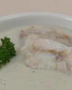 Суп-пюре из пикши с овощами