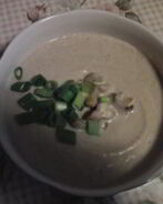 Суп-пюре из шампиньонов