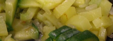 суп-пюре из цукини с мятой. Шаг 3