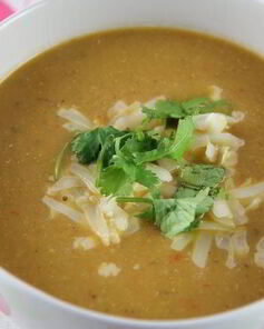 Суп-пюре из тыквы и баклажанов